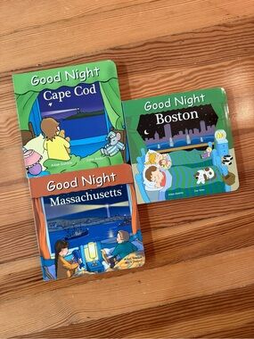 🌙Good Night Series Board Books - Cape Cod, Boston, Massachusetts📚